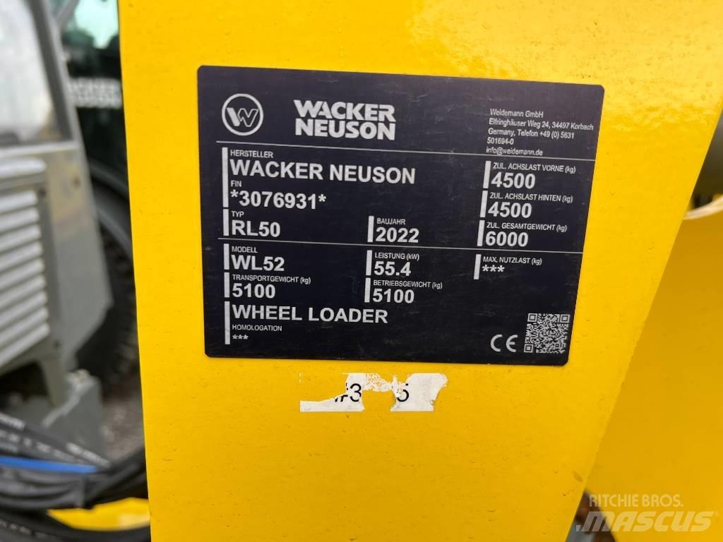 Wacker Neuson WL 52 Carregadeiras de rodas