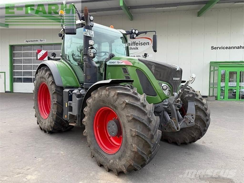 Fendt 724 vario s4 Tratores Agrícolas usados