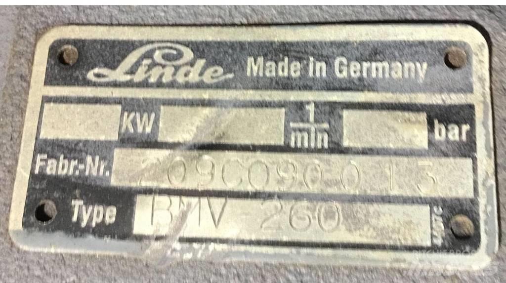 Linde BMV 260 Hidráulica