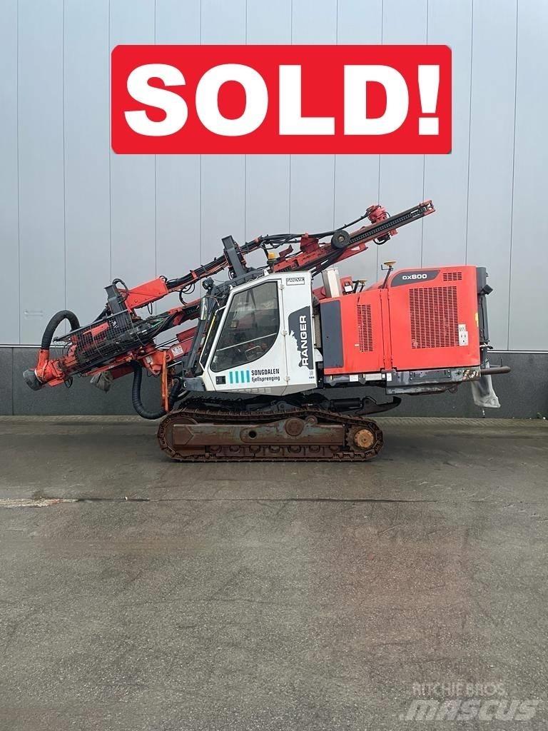 Sandvik DX800 Perfuradoras de superfície