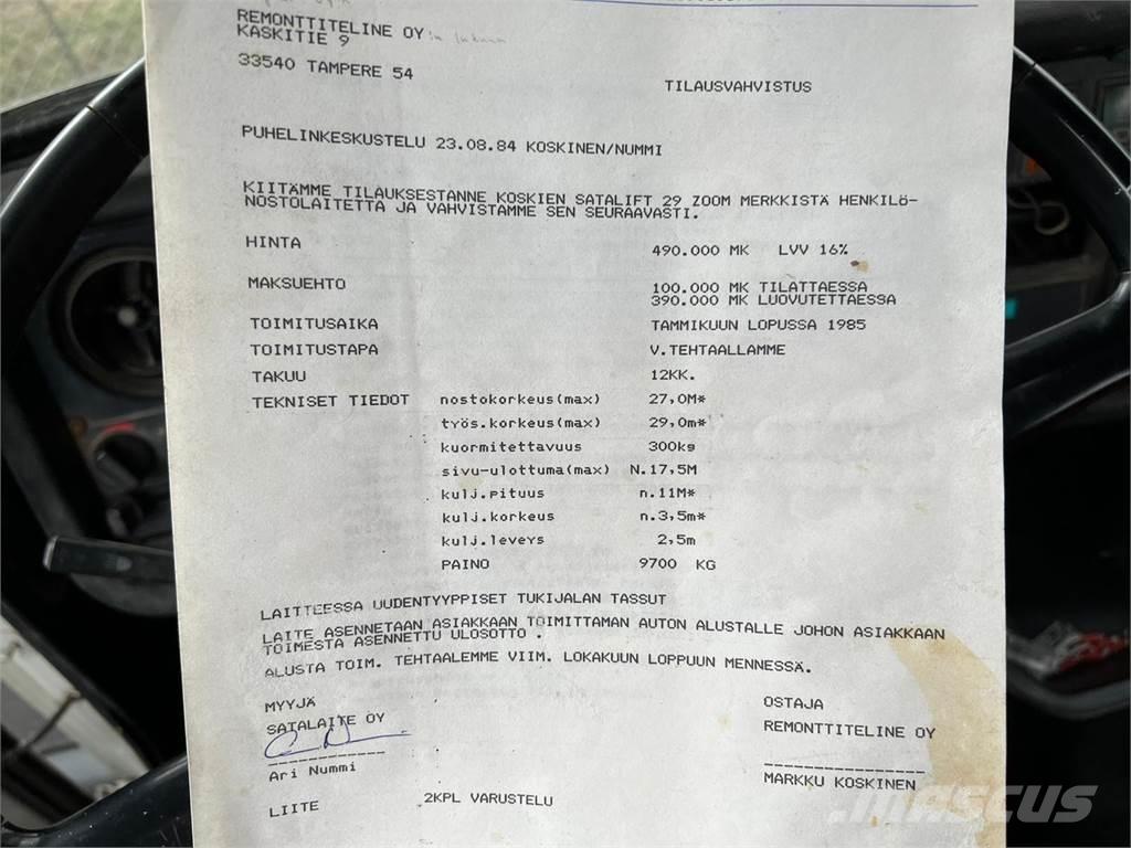 Volvo N12-1-V-6X2 Camiões grua