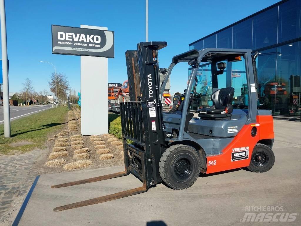 Toyota 52-8 FD F 25 Empilhadores Diesel