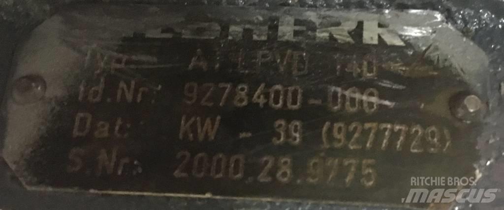 Liebherr LPVD 140 Hidráulica