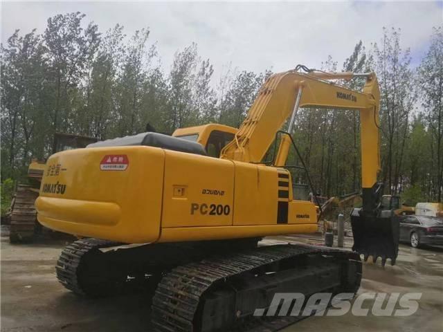 Komatsu pc200-6 Escavadeiras de esteiras