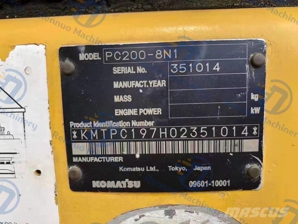 Komatsu PC 200-8N1 Escavadeiras de esteiras