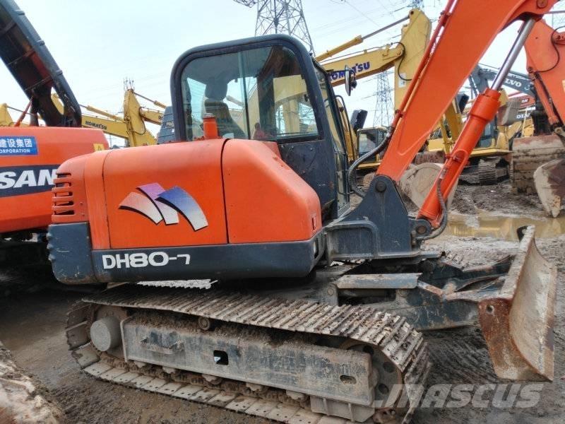 Doosan DH 80 Escavadoras Midi 7t - 12t