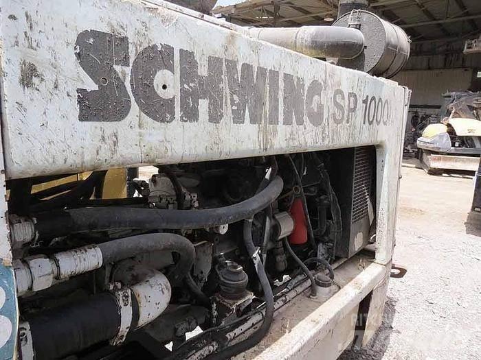 Schwing SP1000 Bombas de betonagem