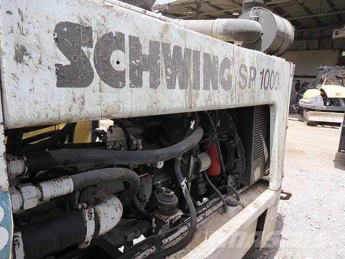 Schwing SP1000 Bombas de betonagem