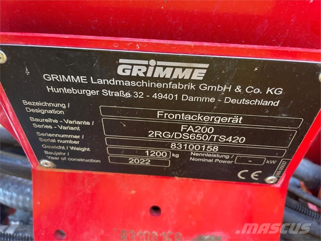 Grimme FA 200 Equipamentos para Batata - Outros
