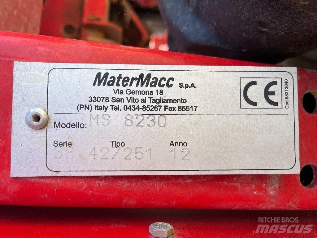 MaterMacc MS 8230 Semeadoras de precisão