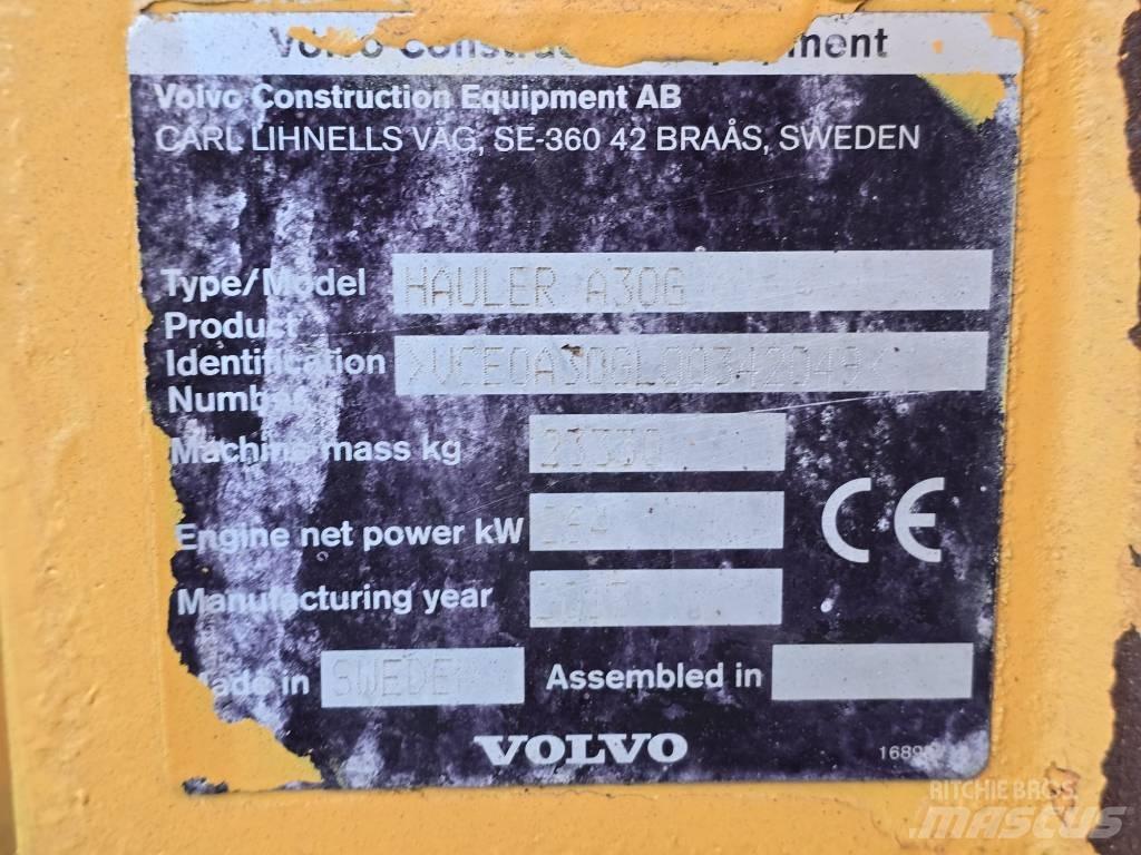 Volvo A30G Caminhões articulados
