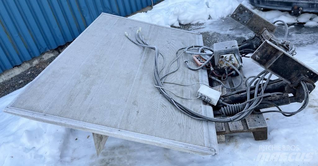 Zepro bakgavellyft Plataformas