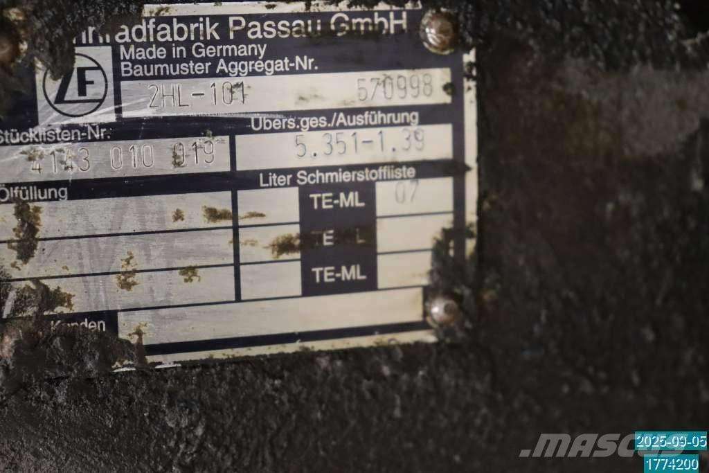 Huddig 1160 Transmissăo