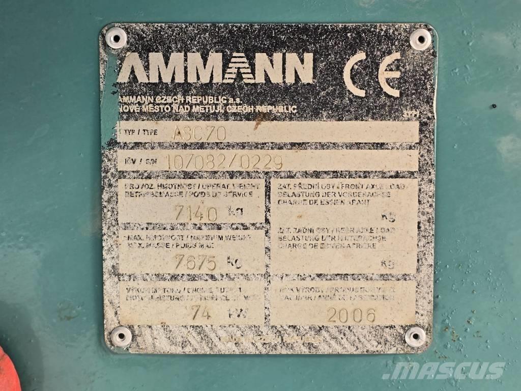 Ammann ASC 70 Cilindros Compactadores mistos