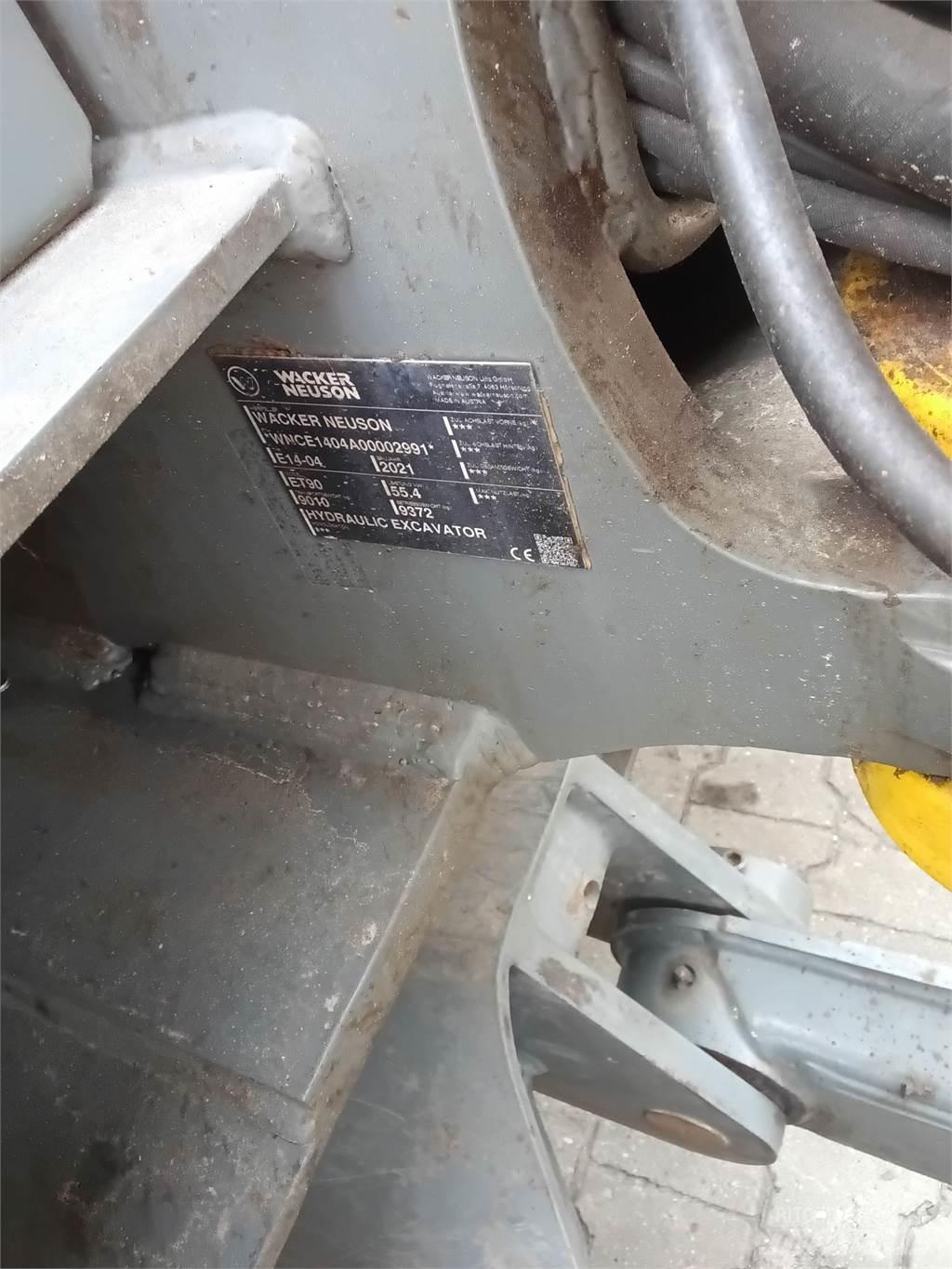 Wacker Neuson ET90 Escavadeiras de esteiras