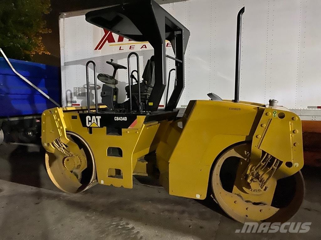 CAT CB 434 D Cilindros Compactadores tandem