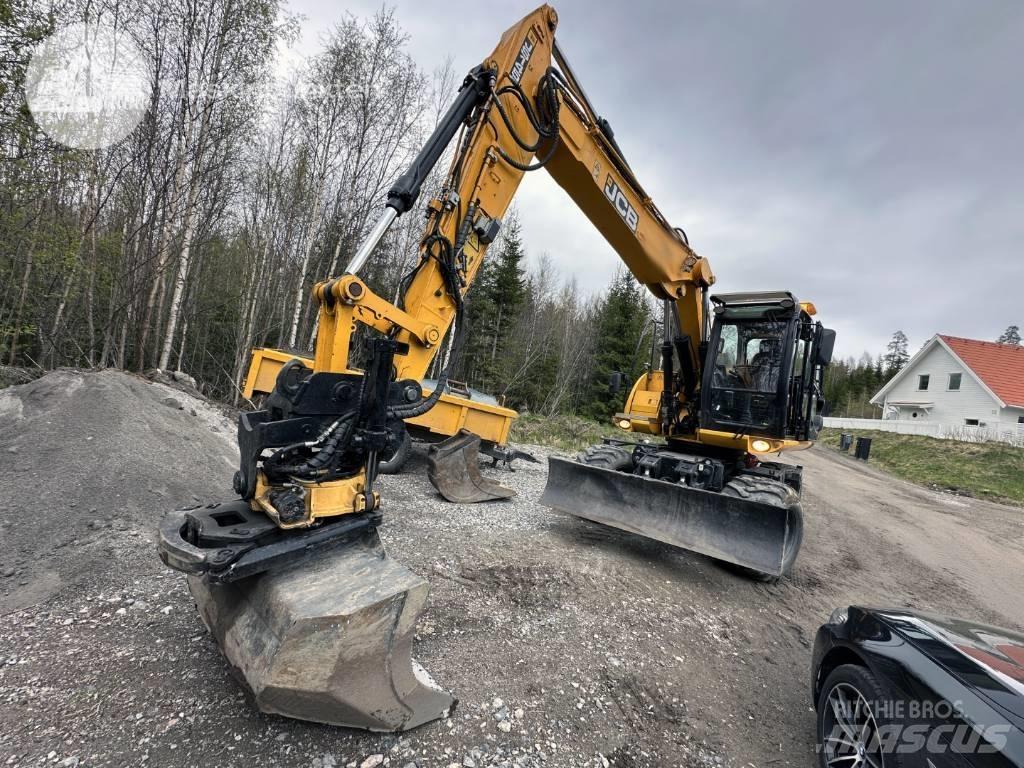JCB JS 145 W Escavadoras de rodas