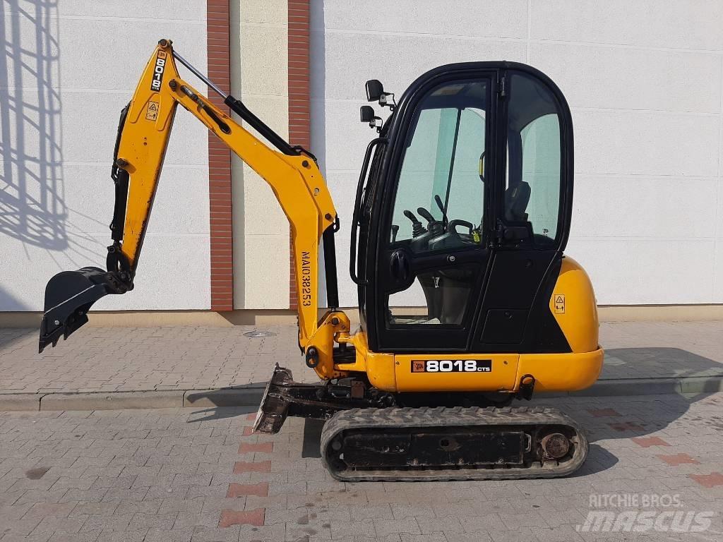 JCB 8018 CTS Miniescavadeiras