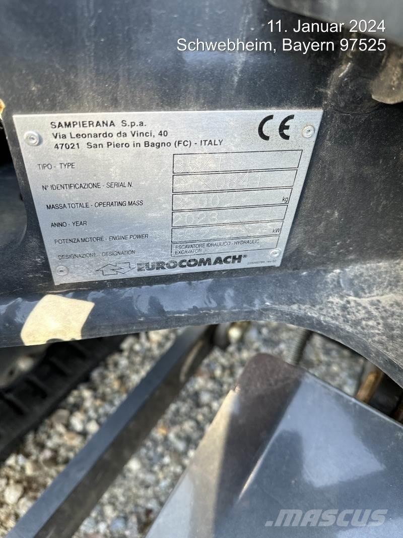 Eurocomach 35ZT Miniescavadeiras