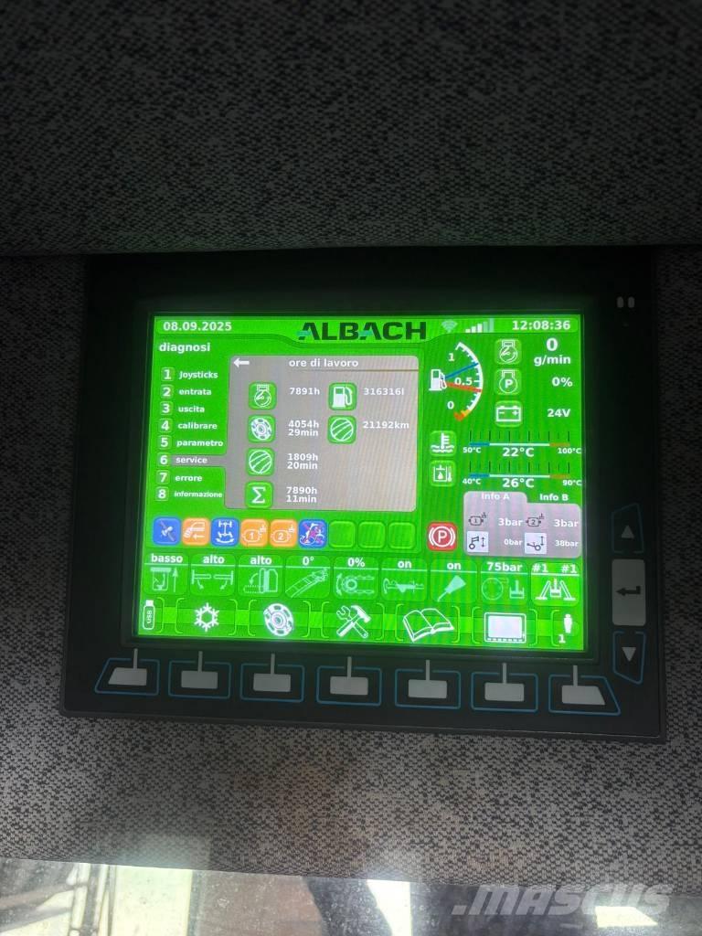 Albach Diamant 2000 Estilhaçadoras florestais