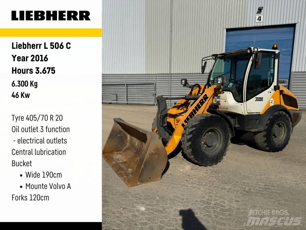 Liebherr L 506 Carregadeiras de rodas