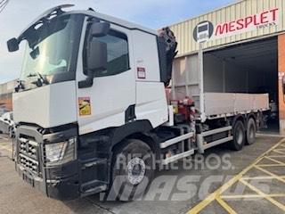 Renault C 460 Camiões caixa cortinas laterais