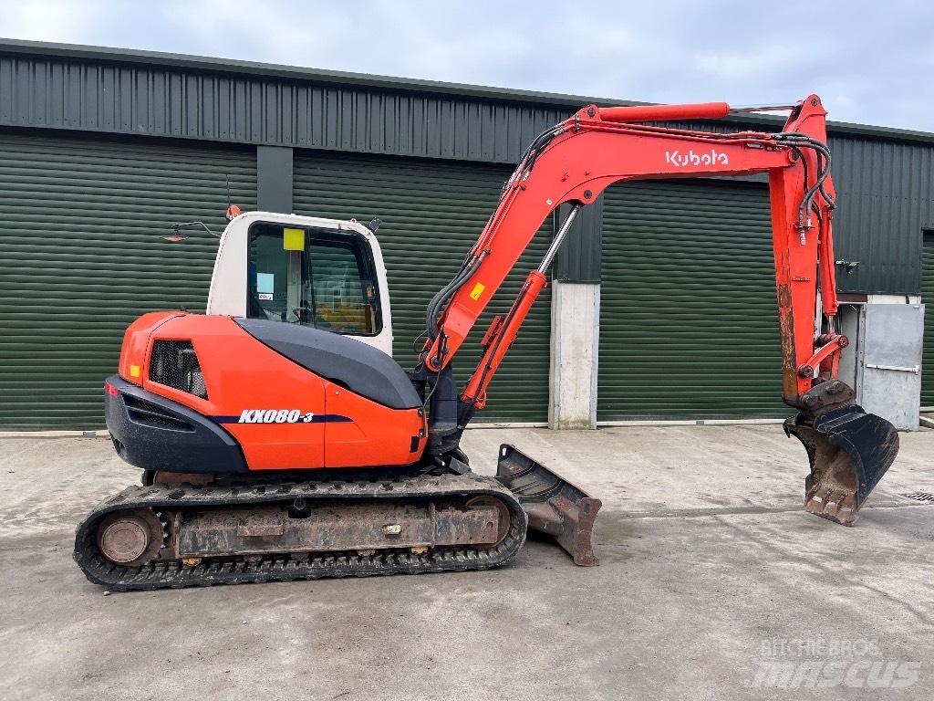 Kubota KX 080-3 Miniescavadeiras