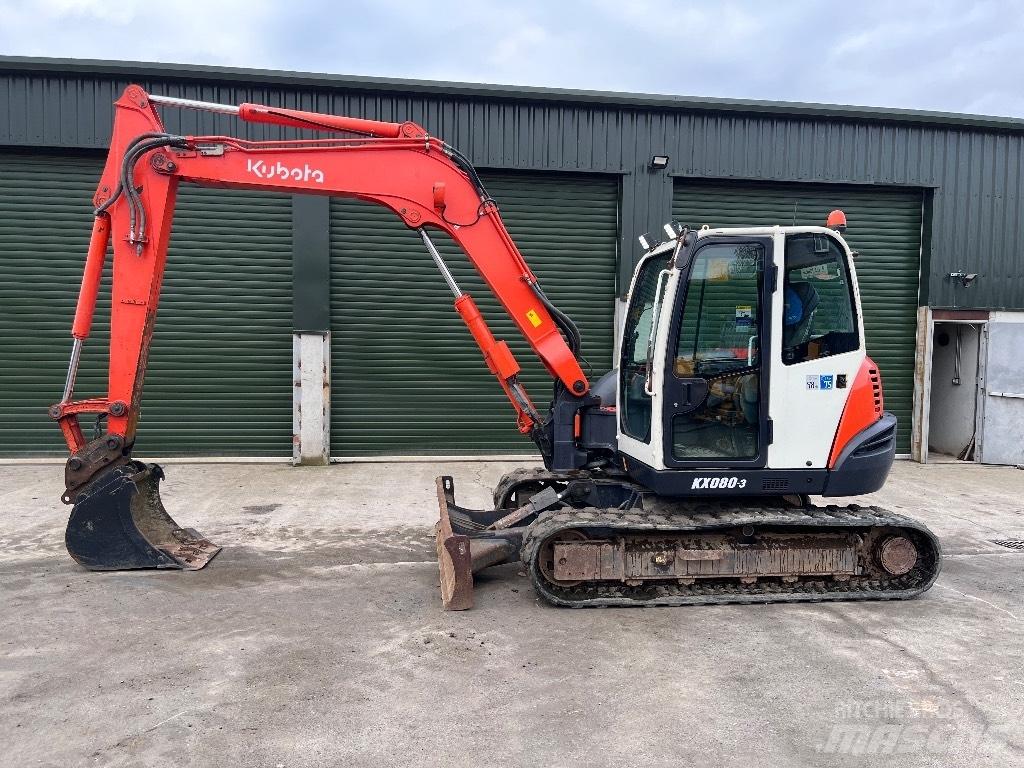 Kubota KX 080-3 Miniescavadeiras