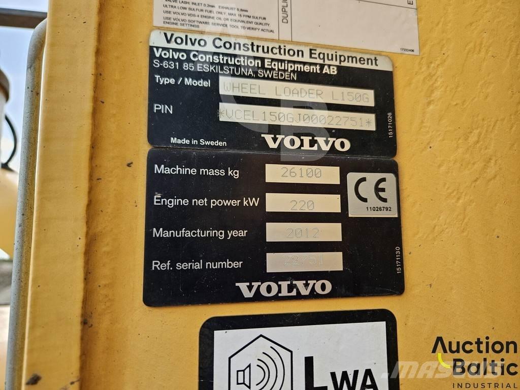 Volvo 150G Carregadeiras de rodas