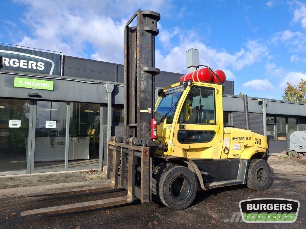 Hyster H8.0FT-9 Empilhadores a gás