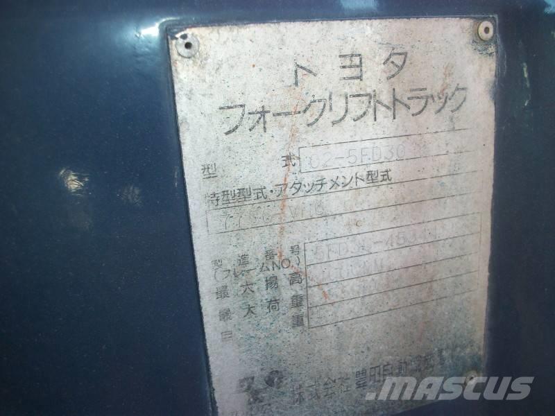 Toyota 5 FD 30 Empilhadores Diesel