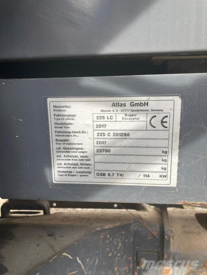 Atlas 225 LC Escavadeiras de esteiras