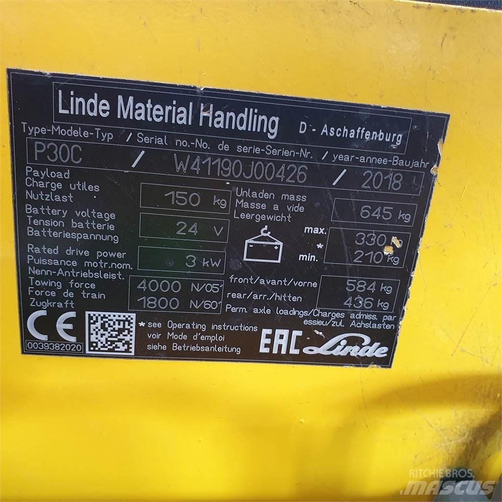 Linde P30C Tractores de reboque