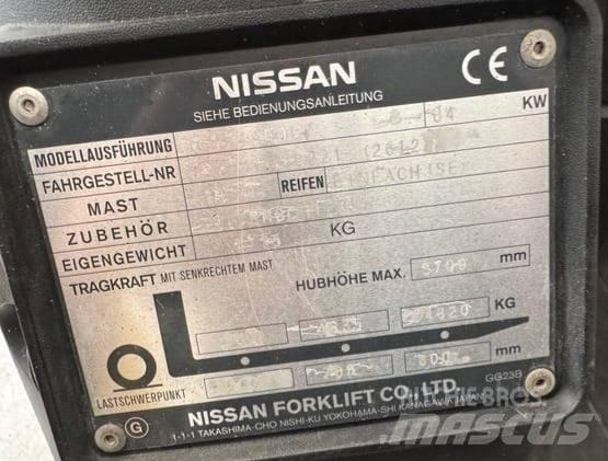 Nissan DX50LPG Empilhadores a gás