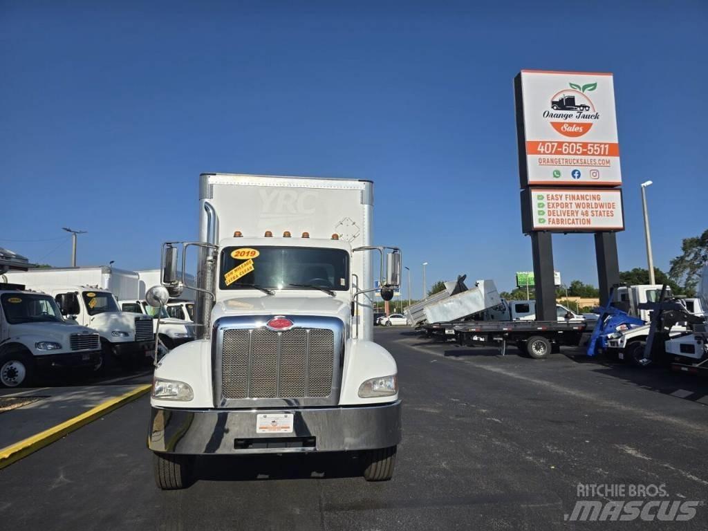 Peterbilt 337 Caminhões de caixa fechada