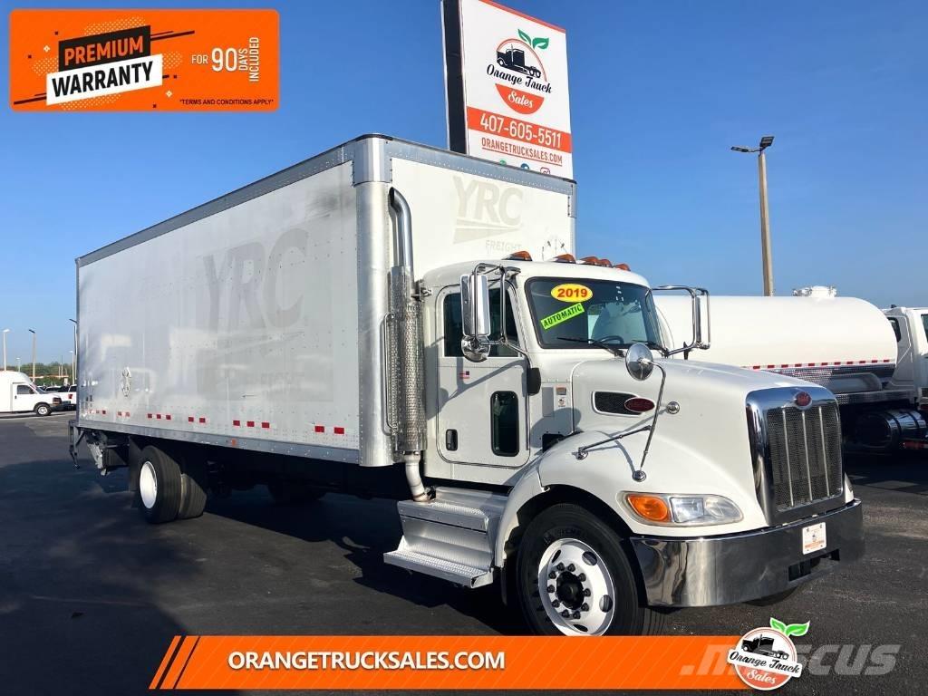 Peterbilt 337 Caminhões de caixa fechada
