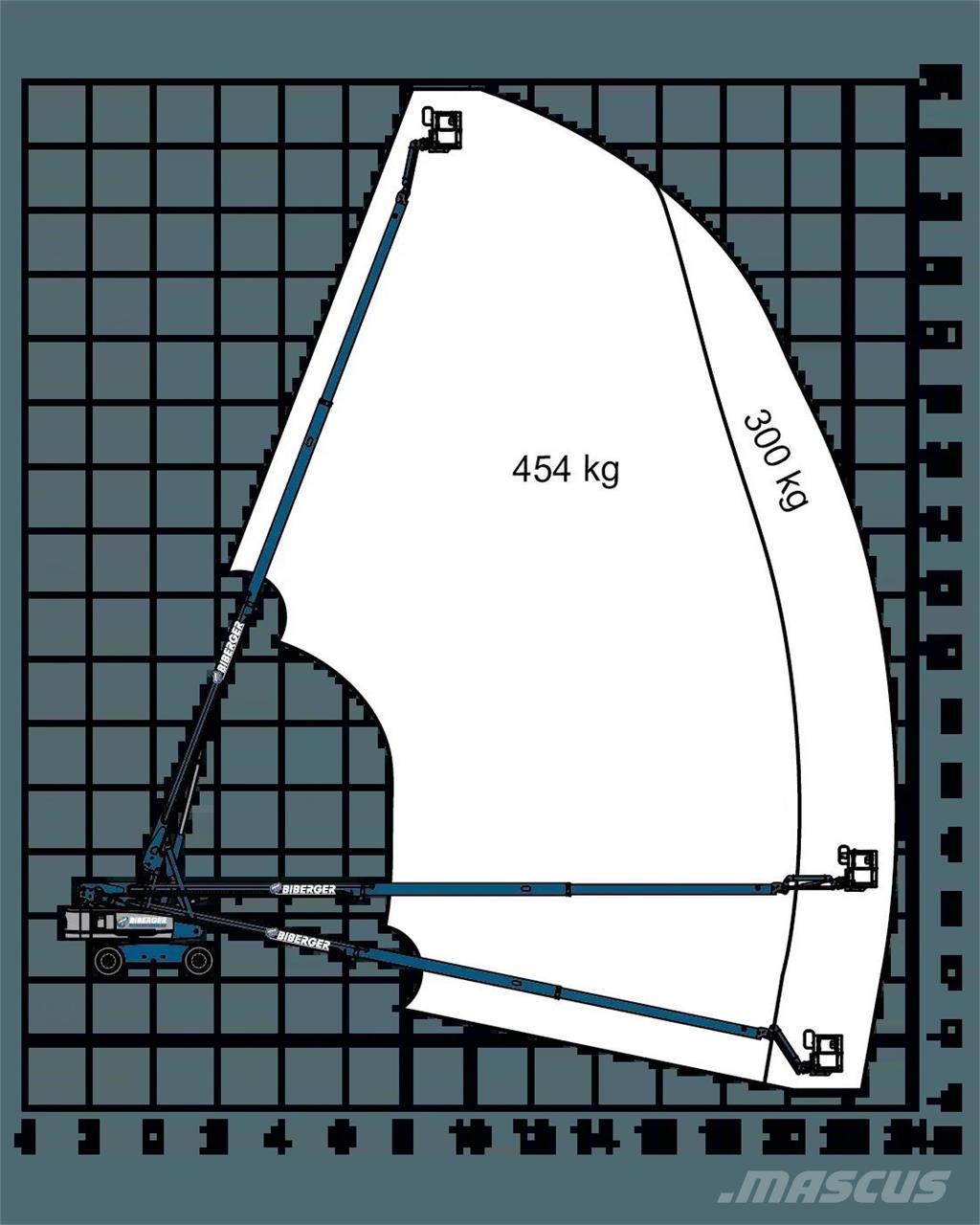 Genie S85 XC Elevadores braços Telescópicos