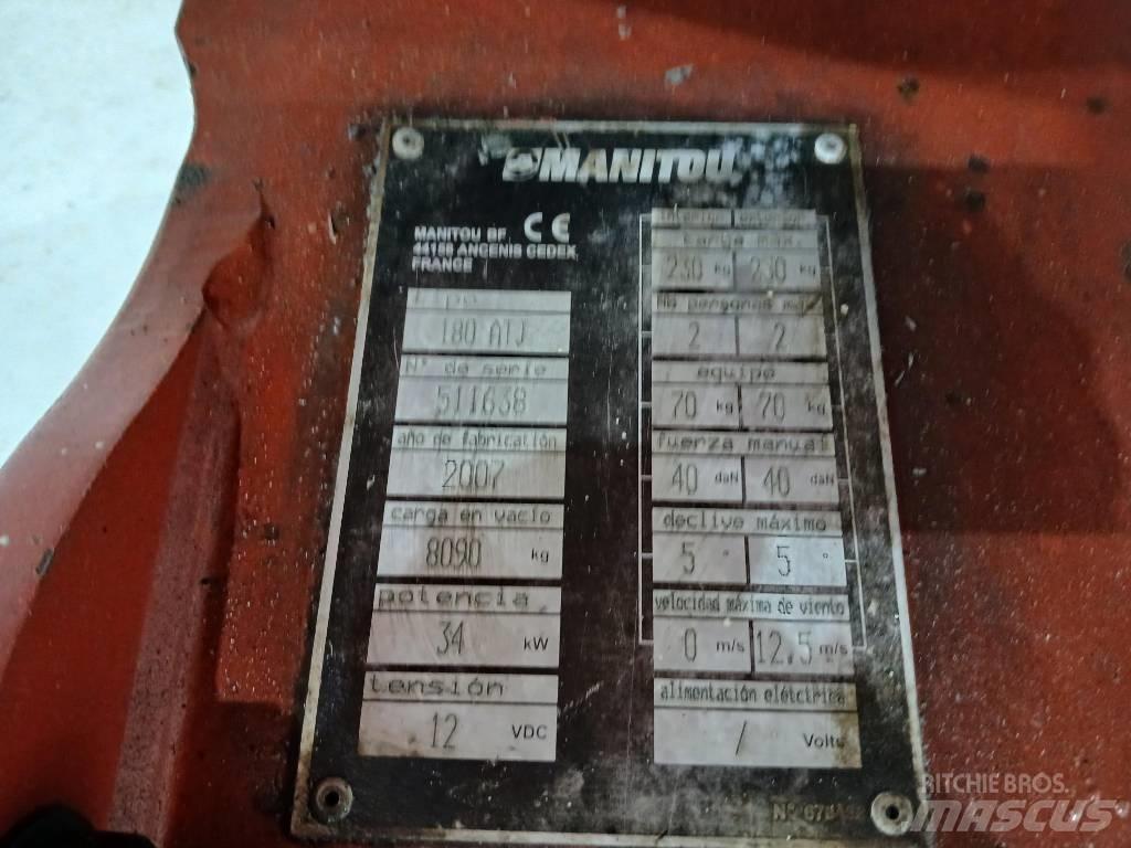 Manitou 180ATJ Elevadores braços articulados