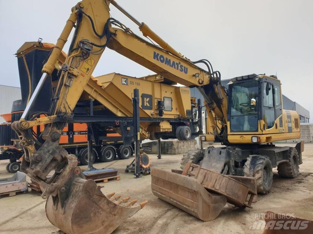 Komatsu PW180-7 Escavadoras de rodas