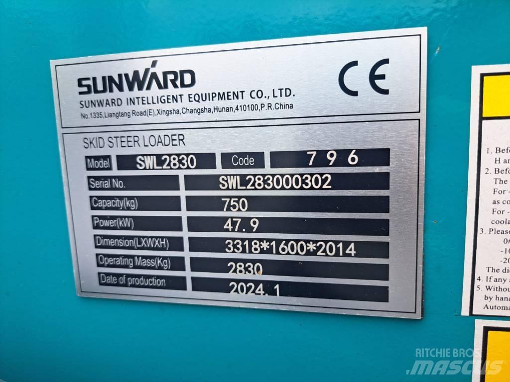 Sunward SWL 2830 Minicarregadeiras