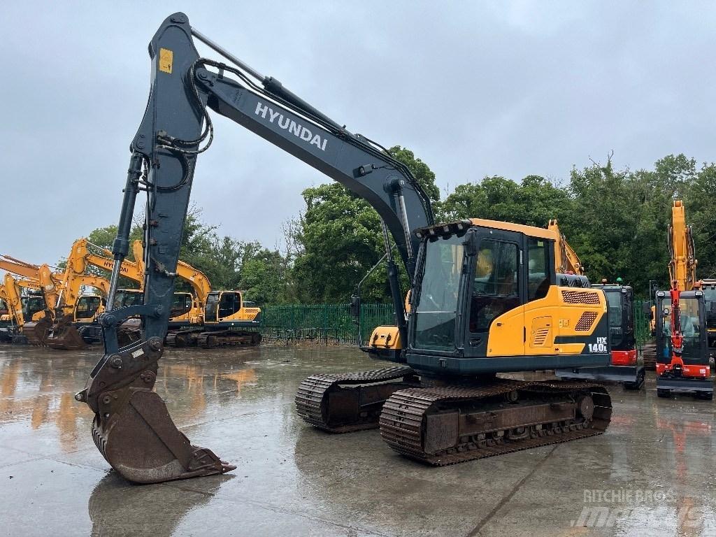 Hyundai HX140L Escavadeiras de esteiras