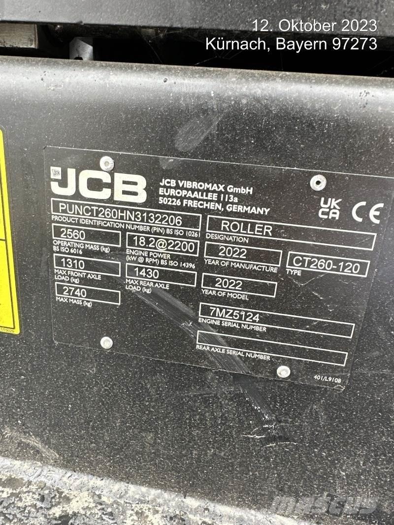 JCB CT260-120 Compactadores