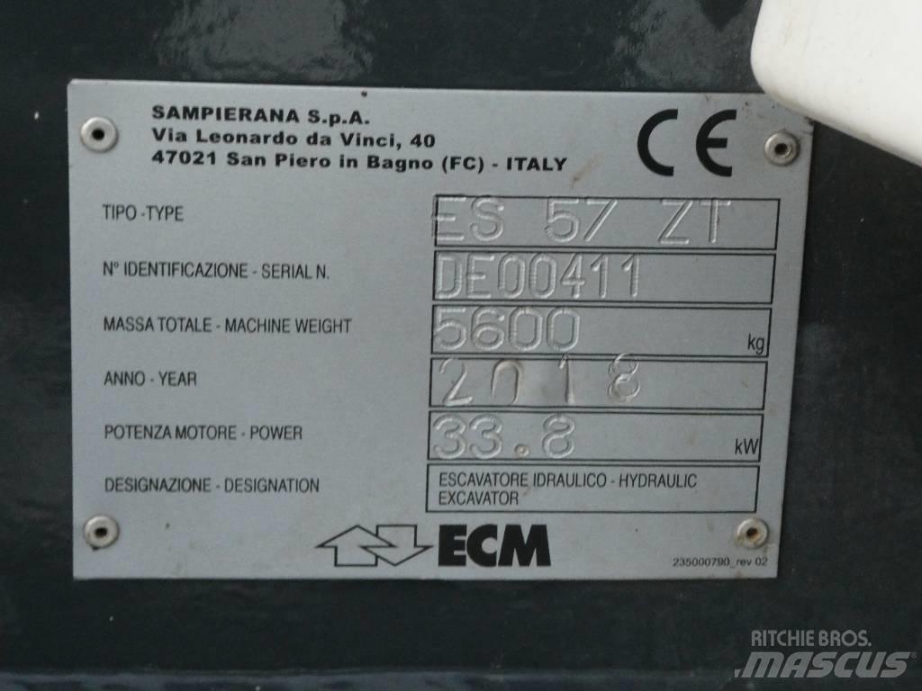 ECM ES 57 ZT Miniescavadeiras