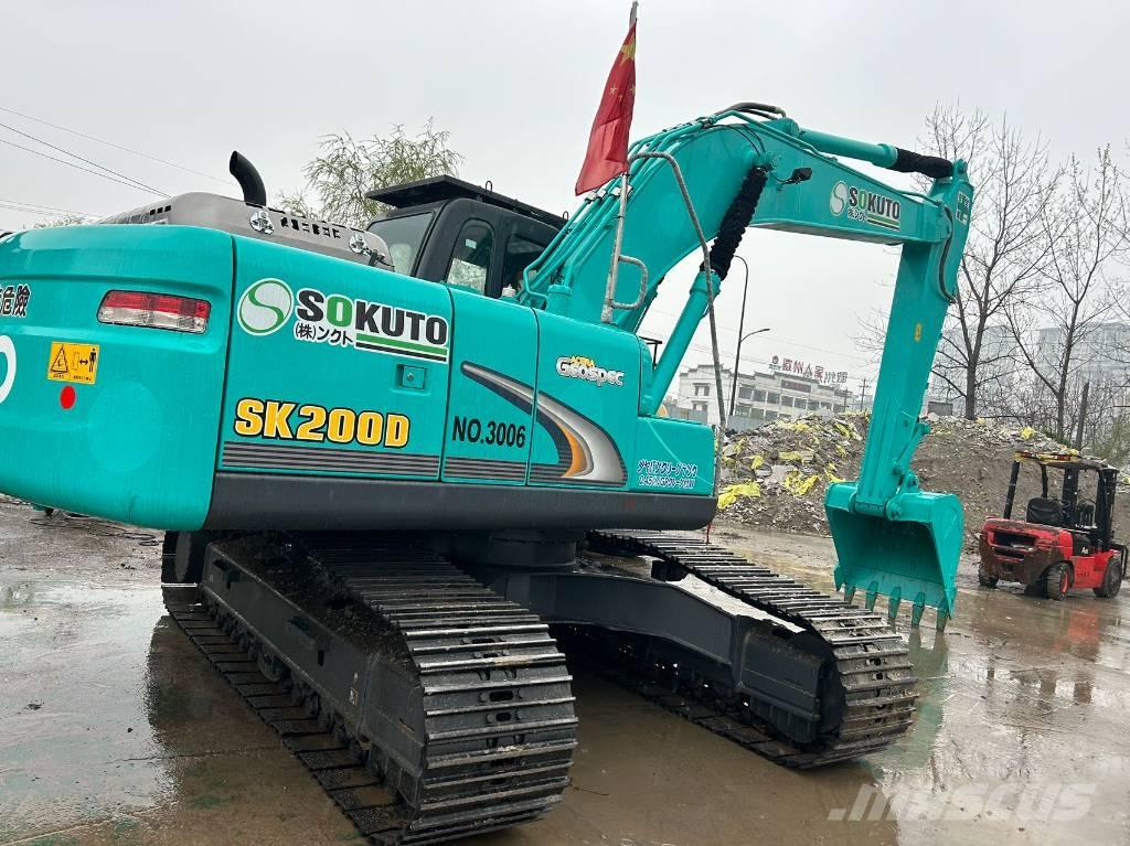Kobelco SK200D Escavadeiras de esteiras