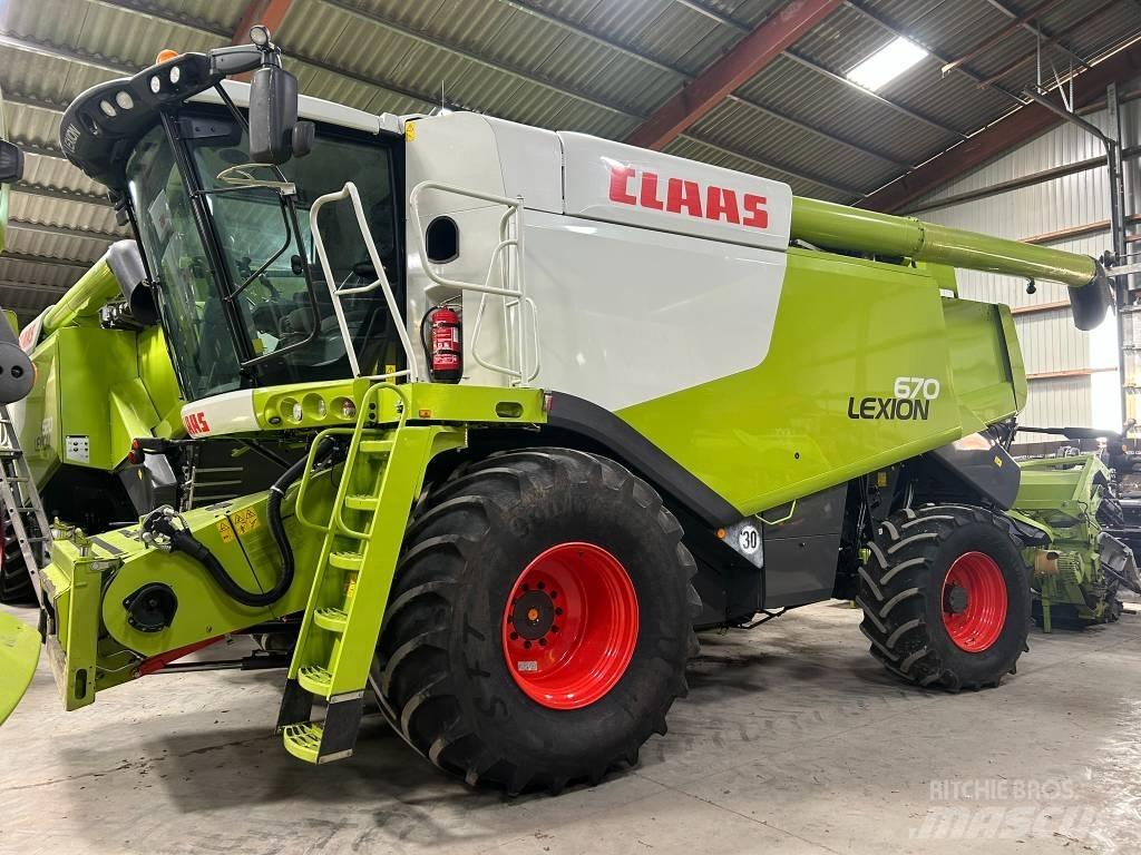 CLAAS Lexion 670 Ceifeiras debulhadoras