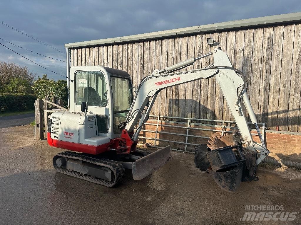 Takeuchi TB 125 Miniescavadeiras