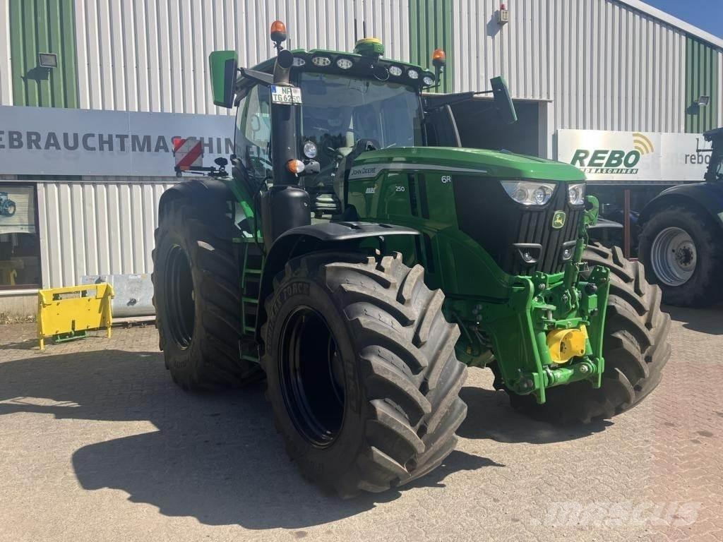 John Deere 6R250 Tratores Agrícolas usados