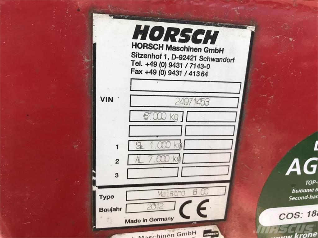 Horsch Maistro 8CC Semeadoras de precisão