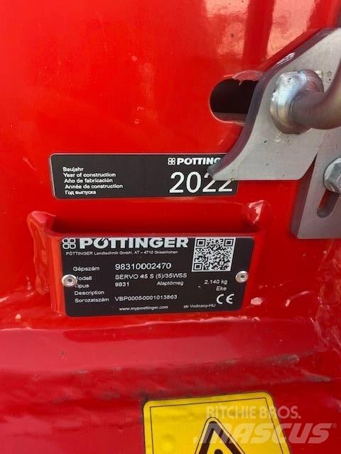 Pöttinger Servo 45 S Charruas reversíveis
