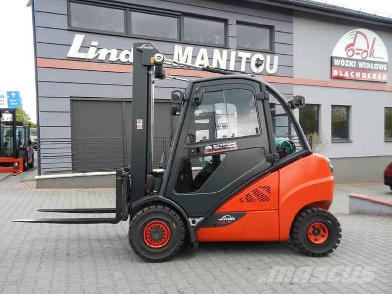 Linde H 30 T-03 Empilhadores a gás